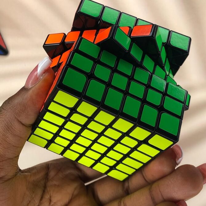 6x6 advanced rubik's speed cube