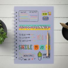 Daily To-Do Planner for goals planning and journaling